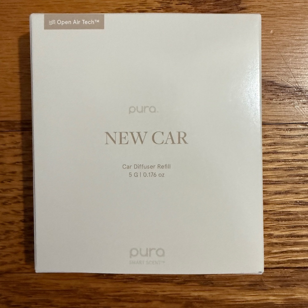 Pura Car Diffuser Refill : NEW CAR scent : NEVER OPENED, BRAND NEW
